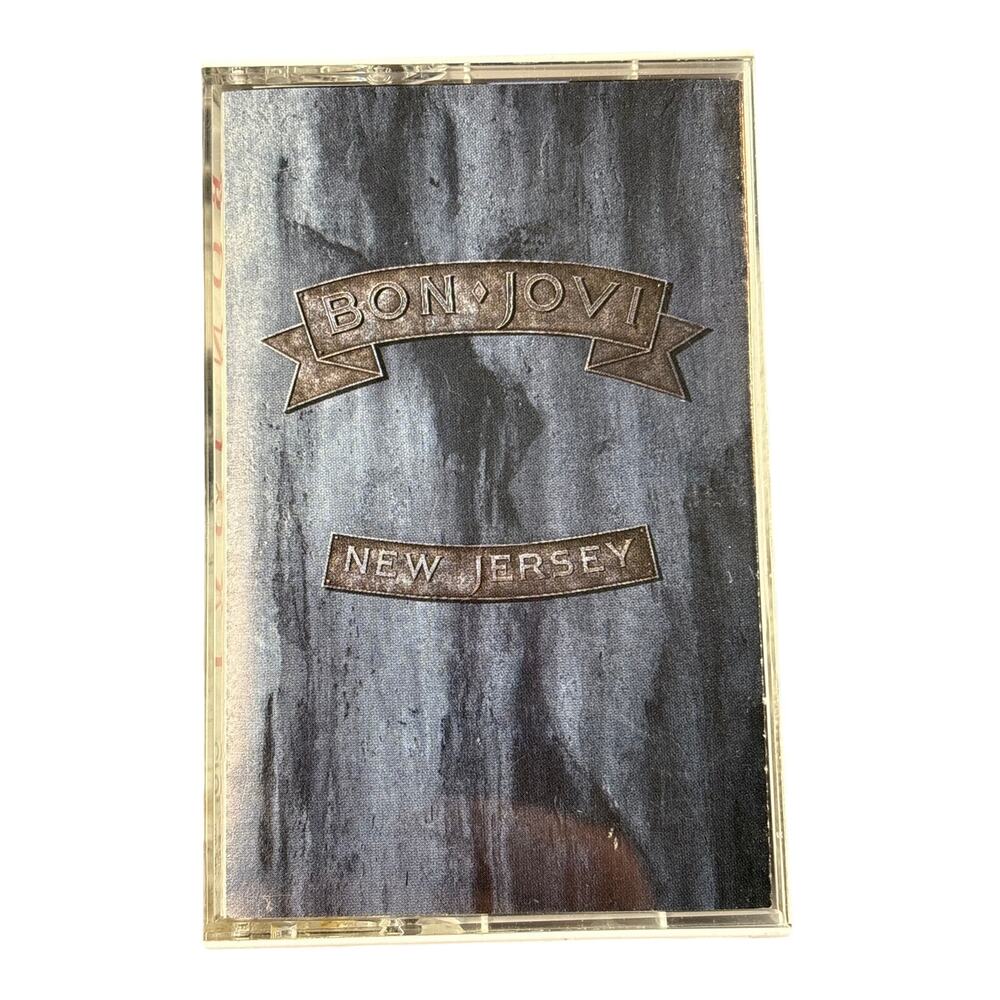 Bon Jovi New Jersey Cassette Tape  Polygram Records [1988]